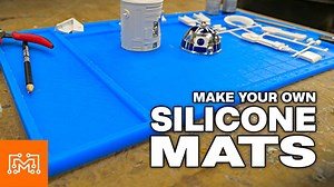 I made a custom silicone work mat!