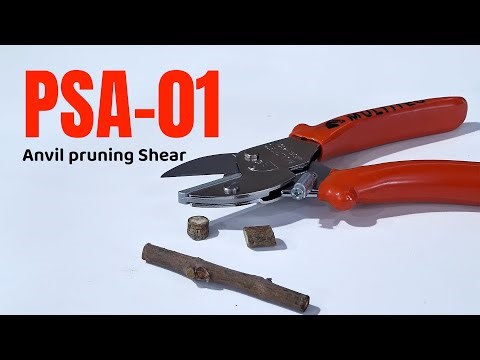 PSA-01 Anvil Pruning Shear Review | Best Tool for Tough & Dry Branches 🌿✂️