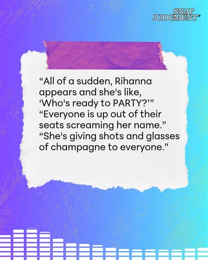 Snap Judgment on Reels