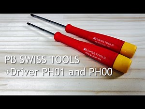 PB SWISS TOOLS ＋Driver PH01 and PH00プラスドライバーの紹介です。
