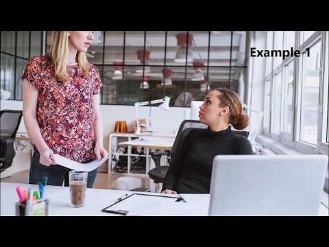 Directions in the building: 2 examples