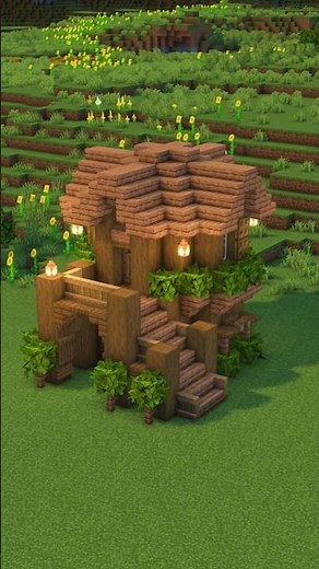 Minecraft Survival House! 🏠 Free Download in Bio #minecraft #minecraftbuilds #minecraftbuilding