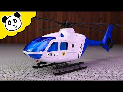 Dickie Toys - Der NEUE Polizei Hubschrauber! - Spielzeug auspacken & spielen - Pandido TV