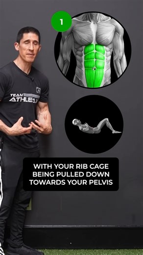 The role of the abdominal muscles in spinal flexion is to create top-down flexion moving the ribcage towards the pelvis and bottom-up flexion moving the pelvis towards the ribcage. Both are needed for best ab development. The good news? Just two exercises are needed to check these boxes and they can be scaled based on your ability levels. Check out the choices here and remember - whenever we’re talking abs you’re always going to have to have a discussion about eating as well. Good nutrition is a