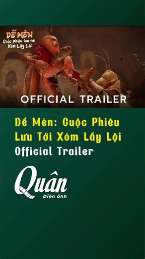 Dế Mèn Phiêu Lưu Tới Xóm Lầy Lội Trailer