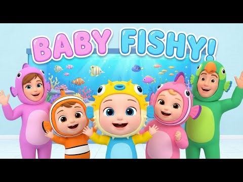 Baby Fishy 🐠 Doo Dee Doo | Fun Fish Dance Song for Kids