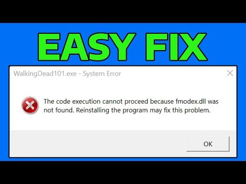 How To Fix Fmod_event.dll Not Found Missing Error in Windows