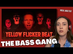THE BASS GANG Yellow Flicker Beat ft. Colm McGuinness | Vocal Coach Reacts (& Analysis)