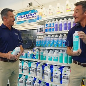 3.3K views | Get ready for sun, fun and BOGO 50% OFF your favs including:  Suncoast Liquid Gold™ Chlorine Refill (2.5 Gallon, Limit 1)  Suncoast Super Shock 1 LB (Limit 2)  All in One Algaecide (Limit1)  Premium Pool Salt (Limit 1) | Pinch A Penny Pool Patio Spa | Facebook