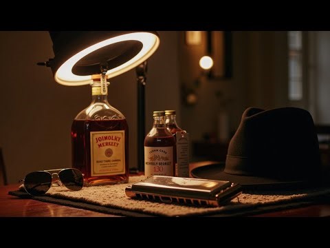 Vintage Harmonica Blues Instrumental | Deep Soulful Harp Music for Late Nights