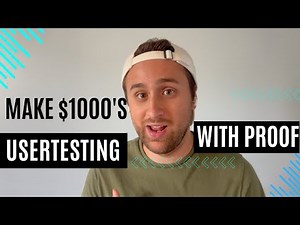 How to make money with UserTesting!