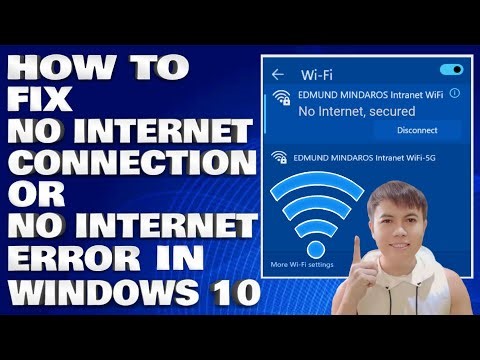 How To Fix No Internet Connection or No Internet Error in Windows 10