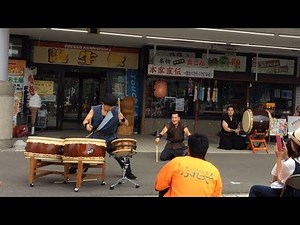なまはげ郷神楽 『来神』ショッピングプラザ ぷれっそ（東由利）2017.07.17 14時〜 NAMAHAGE郷神楽