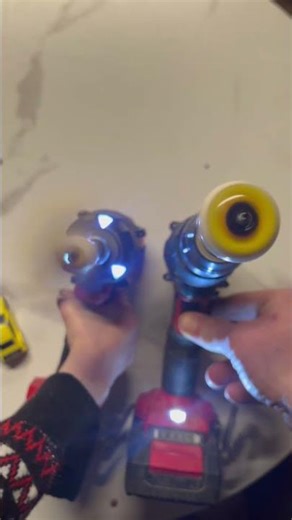 Impact Driver vs Hammer Drill – Twin Eyeballs Spinning at Insane Speed 👁️👁️