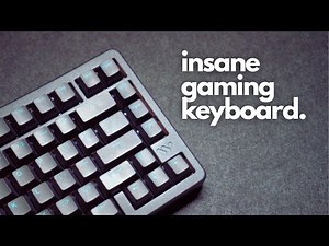 This TMR Gaming Keyboard Is SO GOOD... | Womier SK75 TMR Review