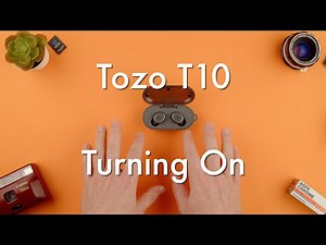 How to turn on the Tozo T10 earbuds || Tozo T10