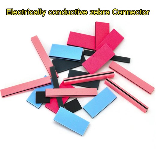 LCDディスプレイ用LCDコネクタ導電性ゴムゼブラコネクタをカスタマイズ
