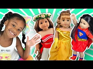 Baby Doll Dress Up! American Girl Costumes