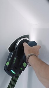 Lights on for perfect surfaces. 💡 The DTSC 200 cordless delta sander delivers precision in edges, corners and recesses – with full mobility and an integrated LED light ring that makes uneven spots instantly visible. Where would you put it to work? 👇 | Festool