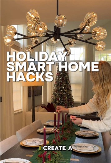 Make Christmas even more magical (and easy!) with these smart home tips powered by @Lutron Caséta smart switches and Serena smart shades! #lutronambassador #sponsored #smarterwithserena #casetasmarterlighting #smarthome #smarthometips #smartlights #smartshades