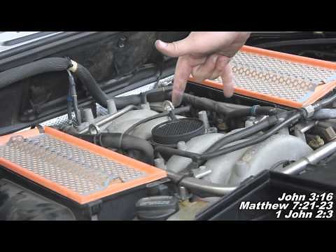 Air Flow Meter Remove Replace "How to" OVERVIEW Mercedes-Benz