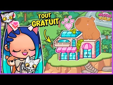 🏡✨ FREE! New CAPYBARA APARTMENT in Avatar World 🐾☕ - Decorating Ideas PART 1