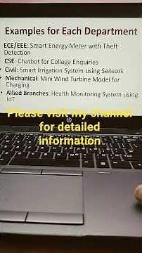 How to select mini project for Engineering students? Mini project ideas 2025 ECE EEE Instrumentation