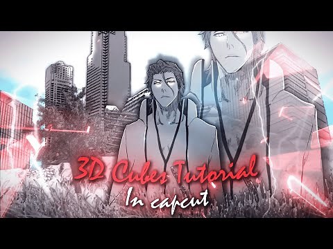 3d Cubes In Capcut | 3d Box Tutorial like Am 🔥#capcutpc