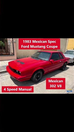 Mercury Capri Coupe? - 1983 Mexican Spec Ford Mustang Coupe
