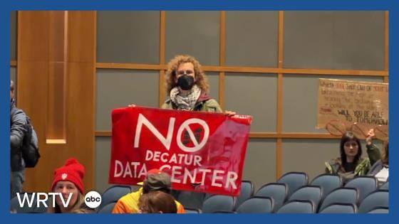 Decatur Township neighbors vocal about data center opposition