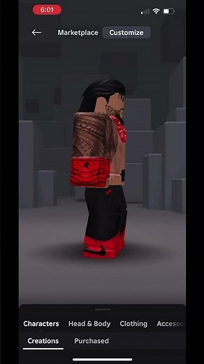 Roman reigns Roblox avatar #wwe