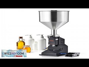 VEVOR Pneumatic Paste Liquid Filling Machine 5 50ml Bottle Filler Bottle Filling Machine