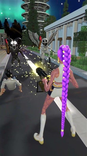 Rumi Saves Jinu at the Last Second from Terrifying Monster! 😱 #shorts #animation #roblox