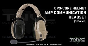 Ops-Core® AMP Communication Headset - Connectorized - Tactical Night Vision Company