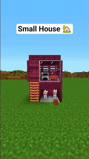 Minecraft Tiny Cute House Build Tutorial 🏠