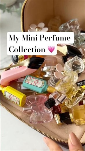 Which mini perfume was your fave? 😍🥹 #miniperfumes #minimakeup #asmrunboxing #perfumecollection