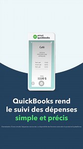 Gérez vos dépenses d’entreprise comme un pro avec QuickBooks, une solution simple, précise et sans tracas. | Intuit QuickBooks | Facebook