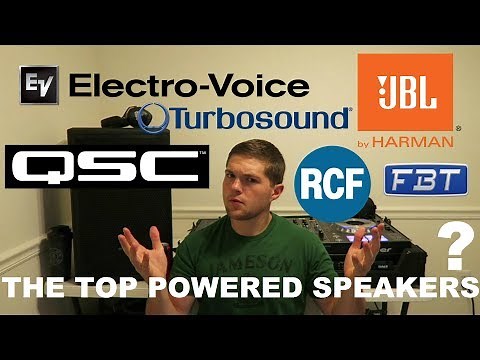 The TOP Powered DJ SPEAKERS
