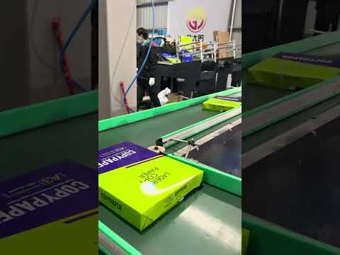 SUN Paper 's factory live丨Producing A3&A4 copy paper with CHM A4 cut size paper production line