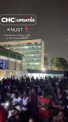 Exciting Champions League Night at KNUST