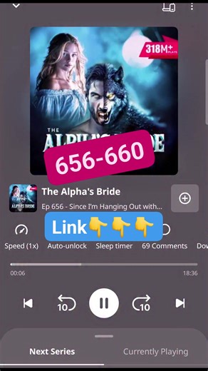 The Alpha's Bride Full ep656 to 660 link in the comment section 👇👇👇 #audio #love #story | Edgar Tereng