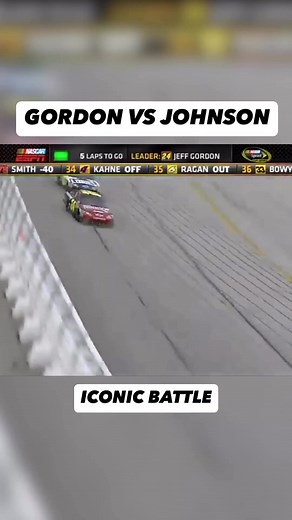 ten laps of flip flopping until the 24 secured the 🏁 #nascar #racing #nascarthrowback | B/R Racing
