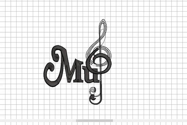 Music Embroidery Design, Music Machine Embroidery, 4 Sizes, Instant Download - Etsy