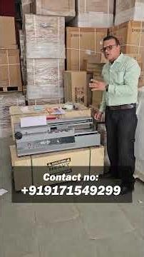 Mini Glue/Perfect Binding Machine से A4 Pages को Book बनाओ! 📚