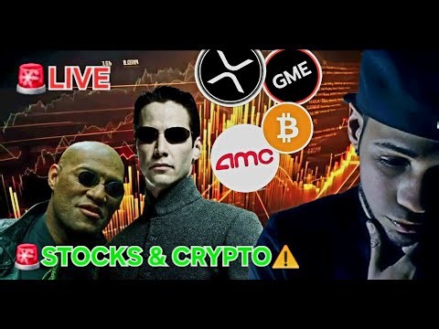 🔴LIVE CHARTS AND BEATS... "STOCK & CRYPTO NEWS & T.A 10/15"