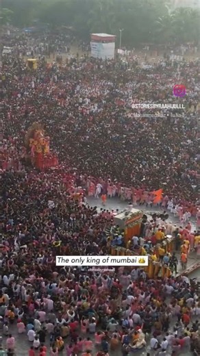 🙏😢 Mumbai Ke Raja Ki Vidai | Ganpati Bappa Morya ❤️🥺 | Emotional Visarjan 2026 |#BappaM #ViralShorts