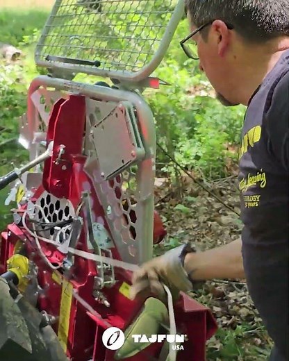 Small tractor, big impact! - Logging Winches - Tajfun Usa