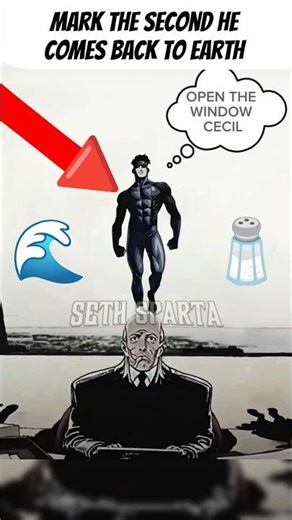 the INVINCIBLE situation is INSANE⁉️🤯😲🌊🧂#invincible #shorts