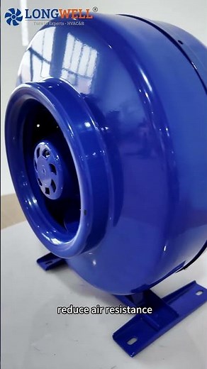 Longwell EC Round Duct Fan: Enjoy Quiet and Smart Airflow