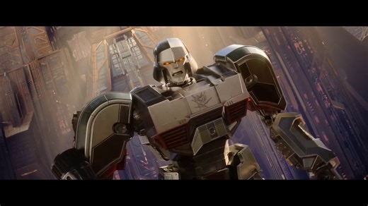 Esse filme poderia ter sido só explosão e nostalgia barata com a música dos anos 80 no fundo. É só “Transformer, eu quero me divertir. Quer história num filme de carros que viram robôs?”Sim pow, eu quero. Olha isso. Olha que cena incrível você faz quando tem roteiro, boa direção e uma equipe que se importa.